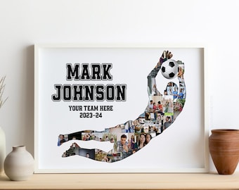 Soccer Goalie Gift, Football Goal Keeper Gift, Goalkeeper  Poster, Football Goal keeper, Goalie Mom, Goalie Invitation Party, Goalie SVG