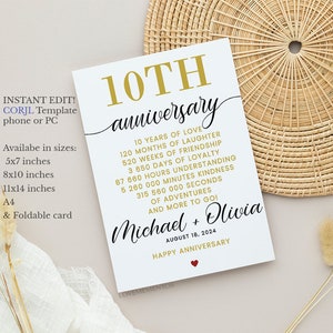 10th anniversary gift for him