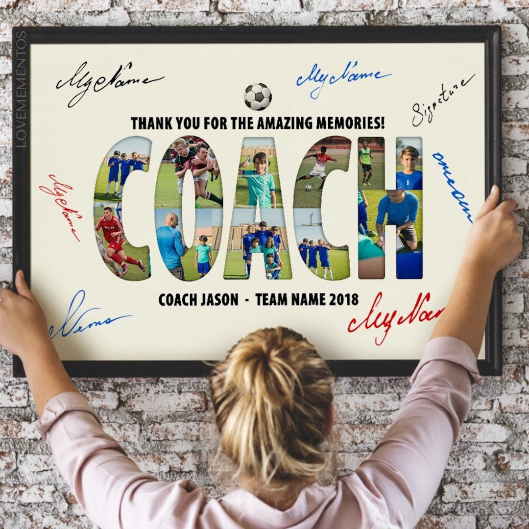 Soccer Coach Gift Ideas, End of Season Coach Gift for Coach, Football Coach Gift, Coach Gift