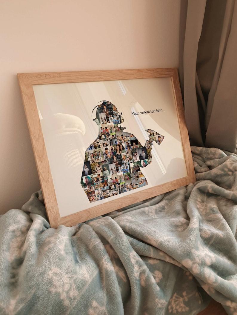 firefighter photo collage