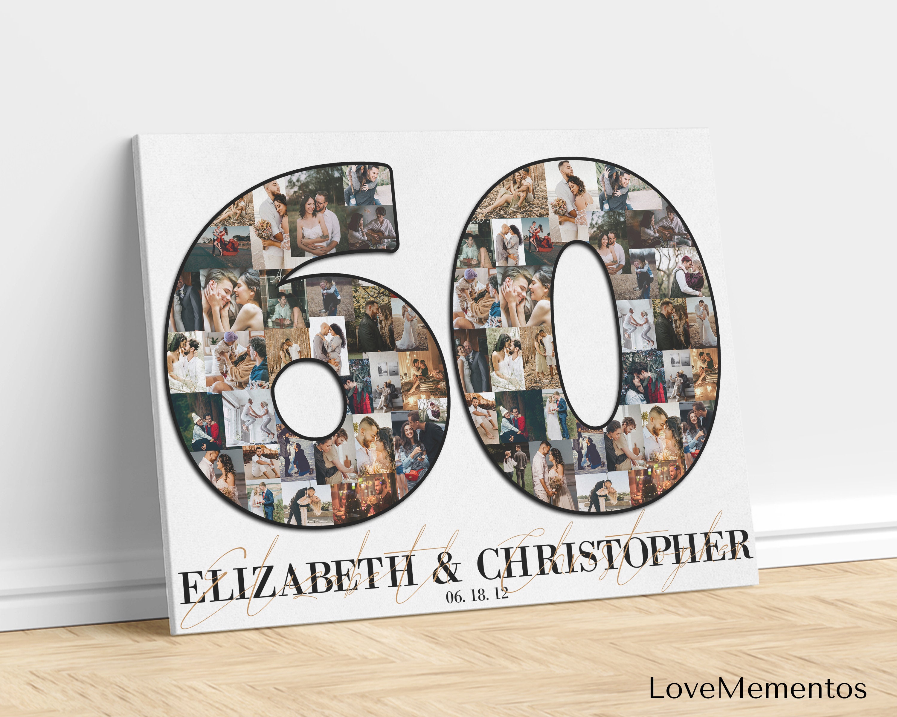 60 Years Anniversary Gifts 60 Years Wedding Anniversary Gifts for Parents 60th