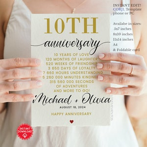 10th anniversary gift for couples
