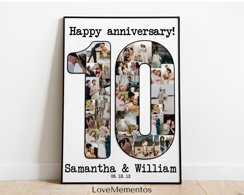 Personalized Gifts 10 Year Wedding Anniversary Gift Ideas For Wife