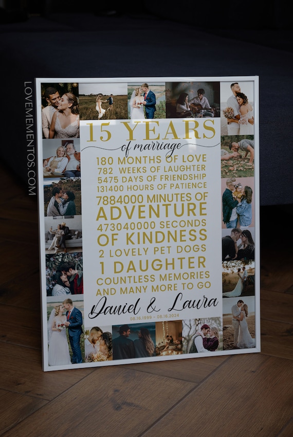 Blanket 15th Anniversary Gift For Husband Him, Crystal 15th