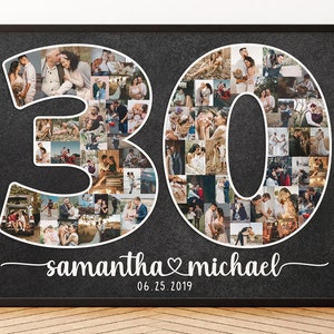 30 Years Anniversary Gifts for Husband, 30th Wedding Anniversary Gift for Wife, Pearl Anniversary Gift for Him, 30 years Gift for Couples