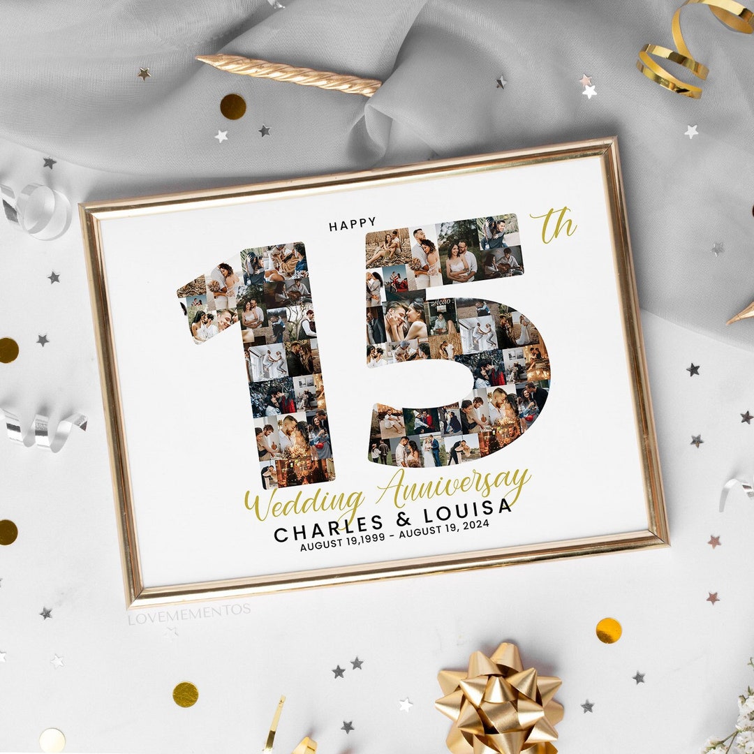 15 Year Wedding Anniversary Gift For Husband Ideas 15 Year Wedding