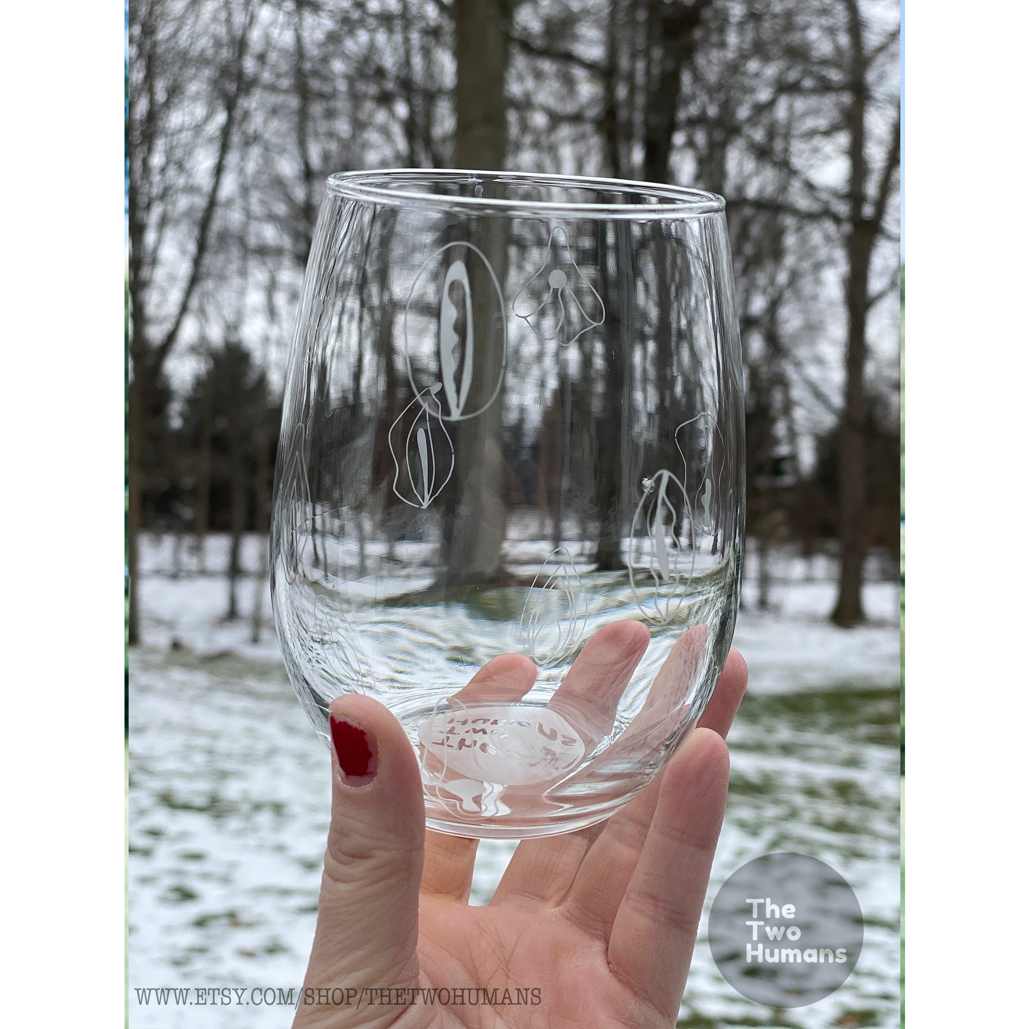Wine Glass: Pussy Etched Wine Glass, Vagina Art, Body Positivity, Body  Love, Nude Line Etched Wine Glass, Dishwasher Safe, LGBTQ and Women 