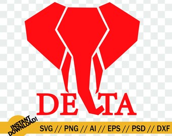 Free Free 161 Svg Delta Sigma Theta Elephant Clipart SVG PNG EPS DXF File