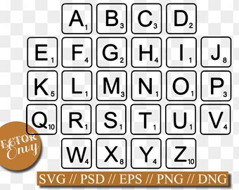 Download Scrabble Svg Files Etsy