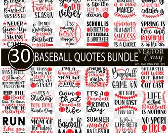 Baseball Sayings Svg Etsy