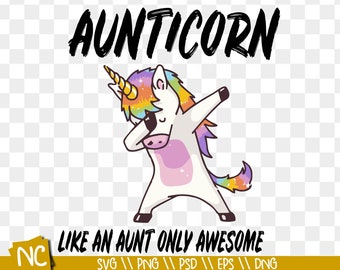 Free Free Unicorn Aunt Svg 744 SVG PNG EPS DXF File