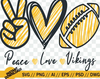 Love Vikings Svg Etsy