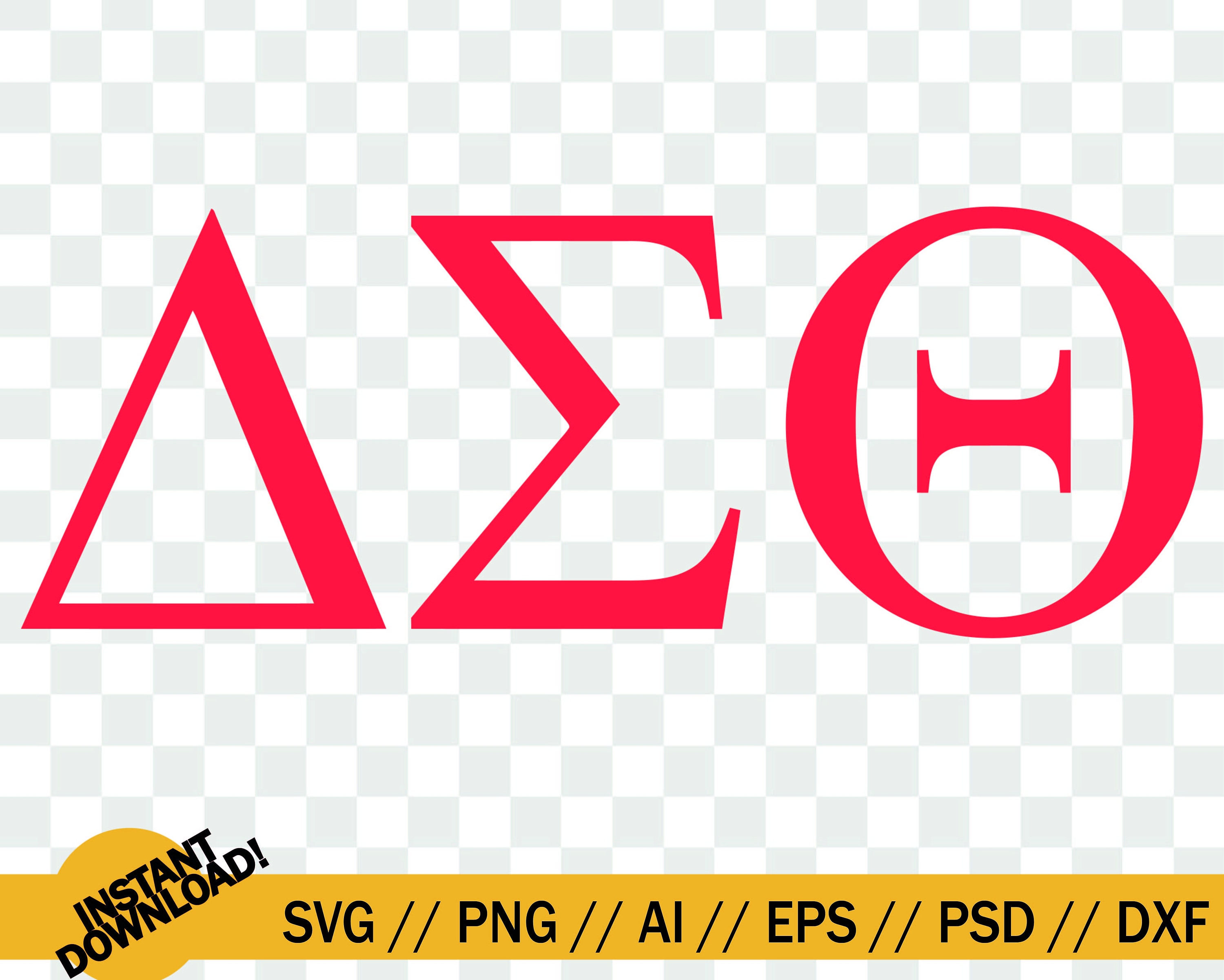 Delta Sigma Theta svg Delta svg 1913 svg Instant Download | Etsy