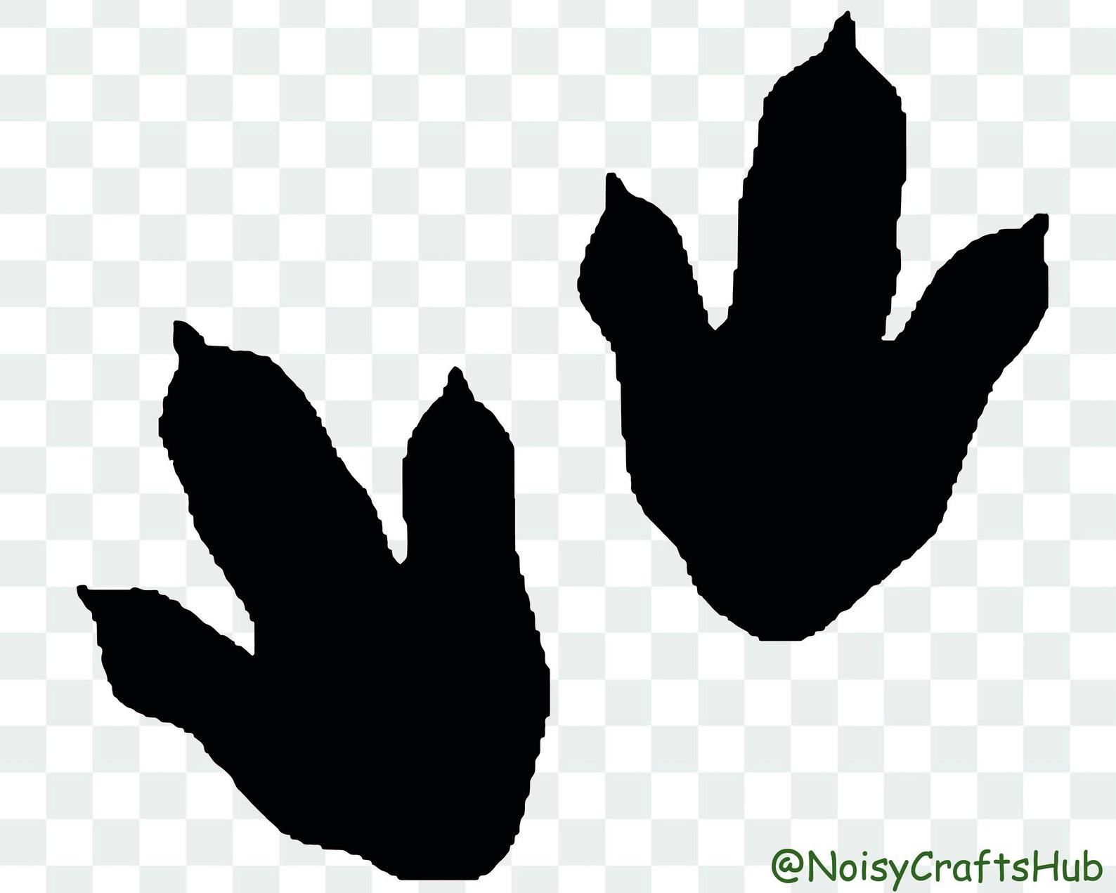 T-rex Foot Prints Svg Dinosaur svg AI EPS dxf jpg pdf | Etsy