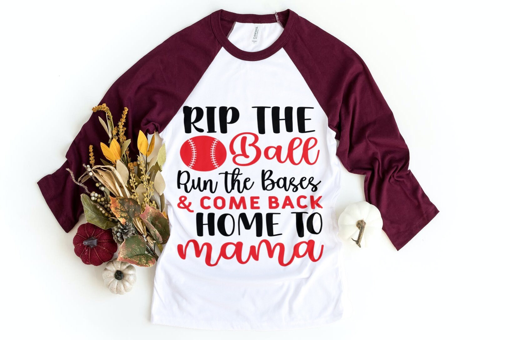 Download Rip the Ball Run the Bases Come Back Home to Mama SVG | Etsy