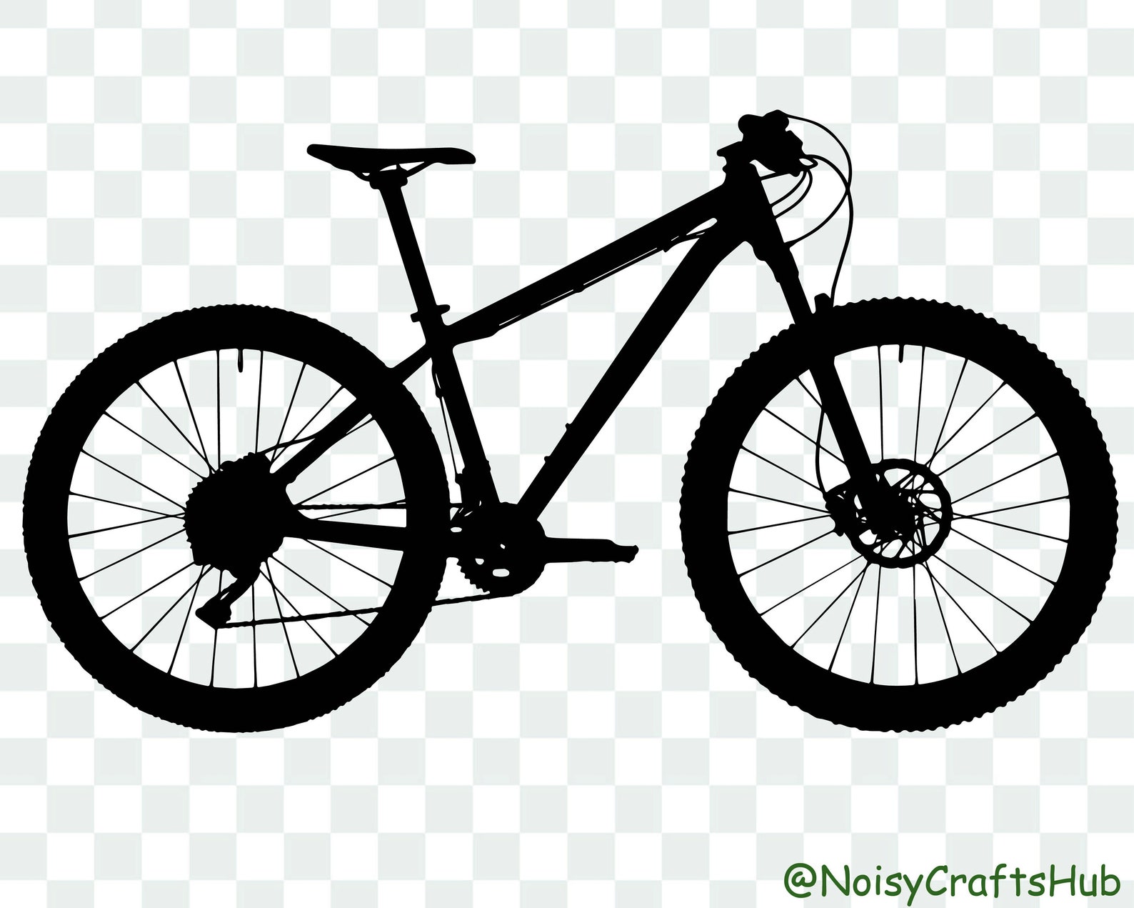 Mountain Bike svg Bicycle Svg Svg File Instant Download Etsy