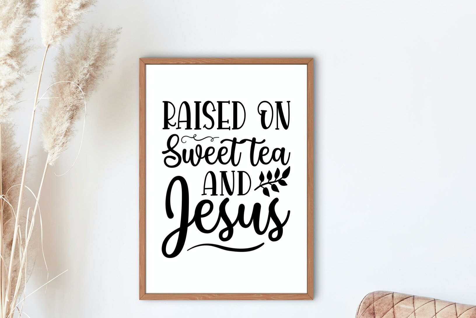 Raised on Sweet Tea and Jesus Svg Farmhouse Signs svg | Etsy