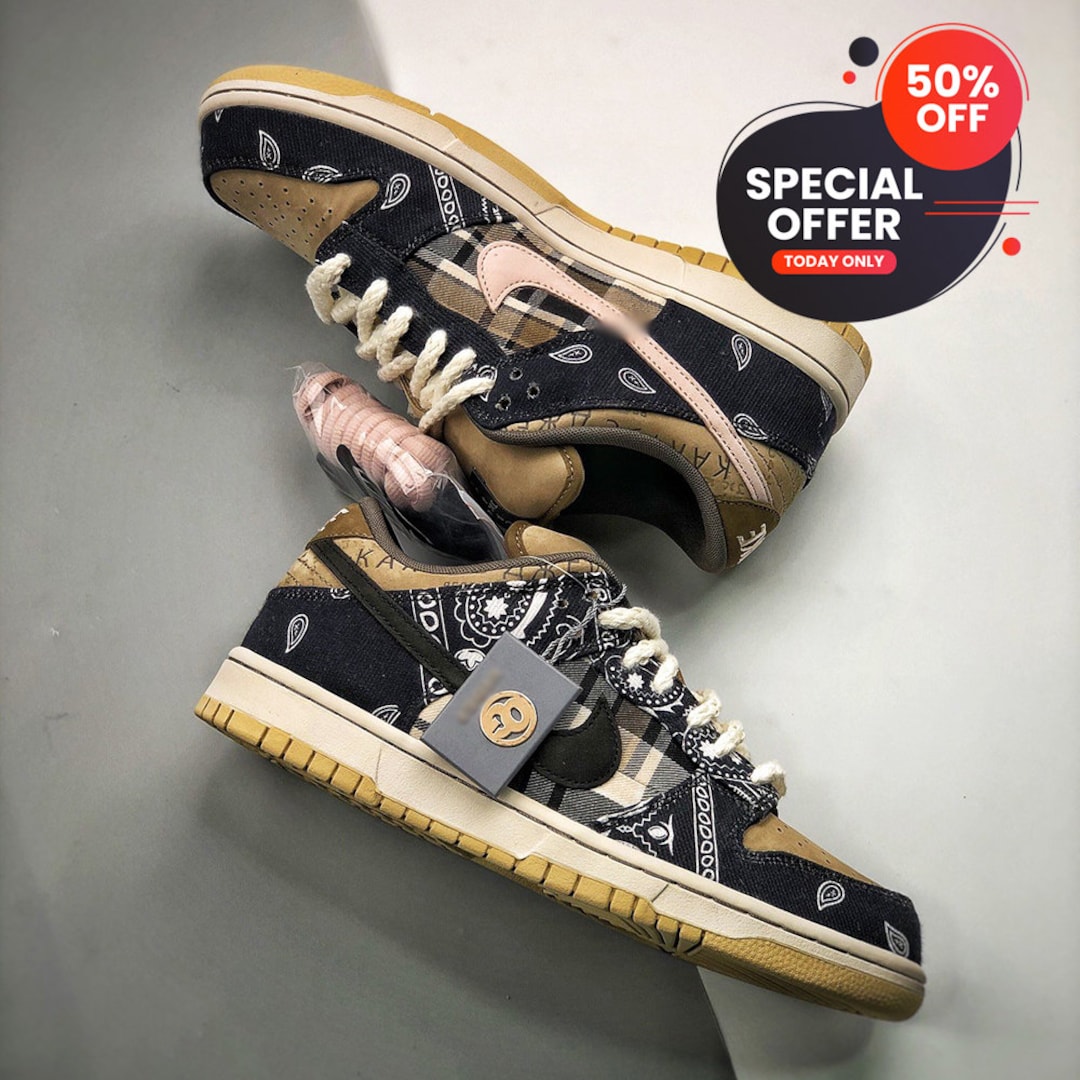 cactus jack blue shoes