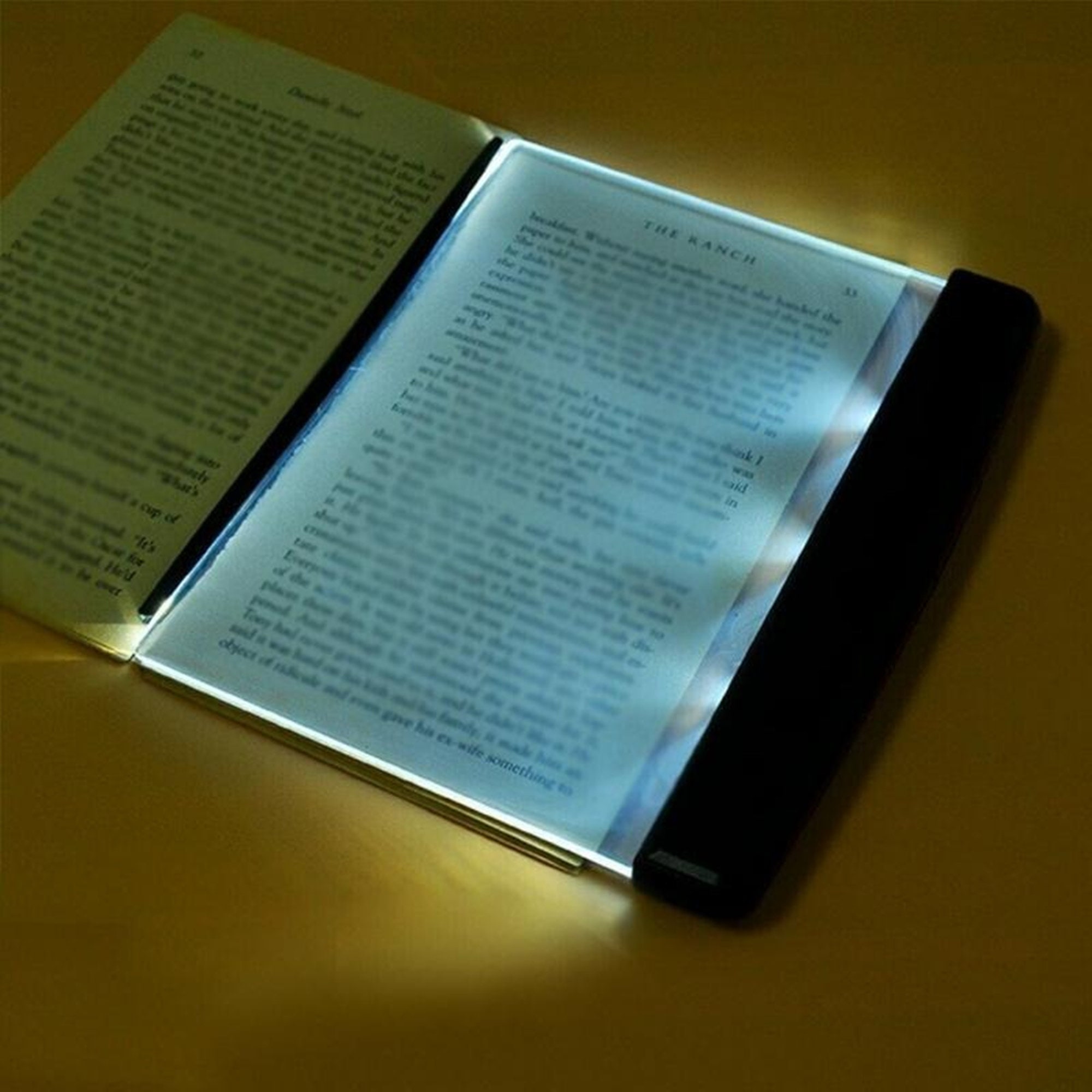 Hot Sale Creative LED Book Light Reading Night Light Flat Etsy