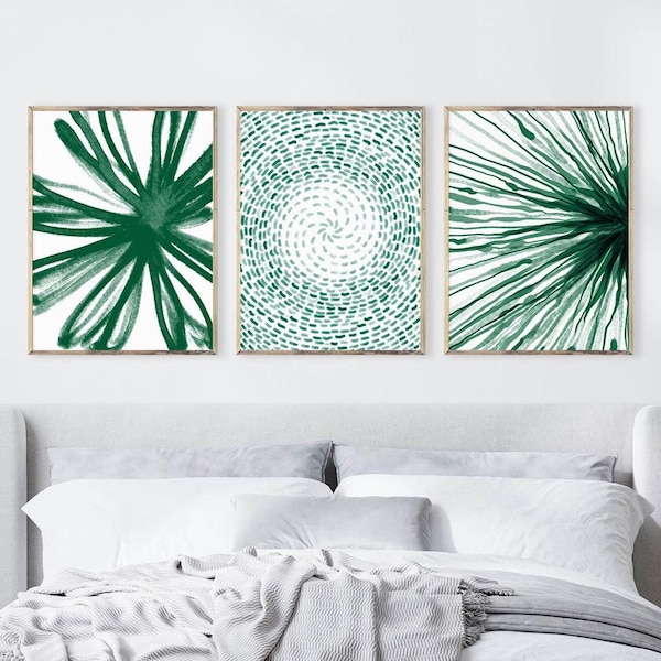 Green Wall Art - Etsy