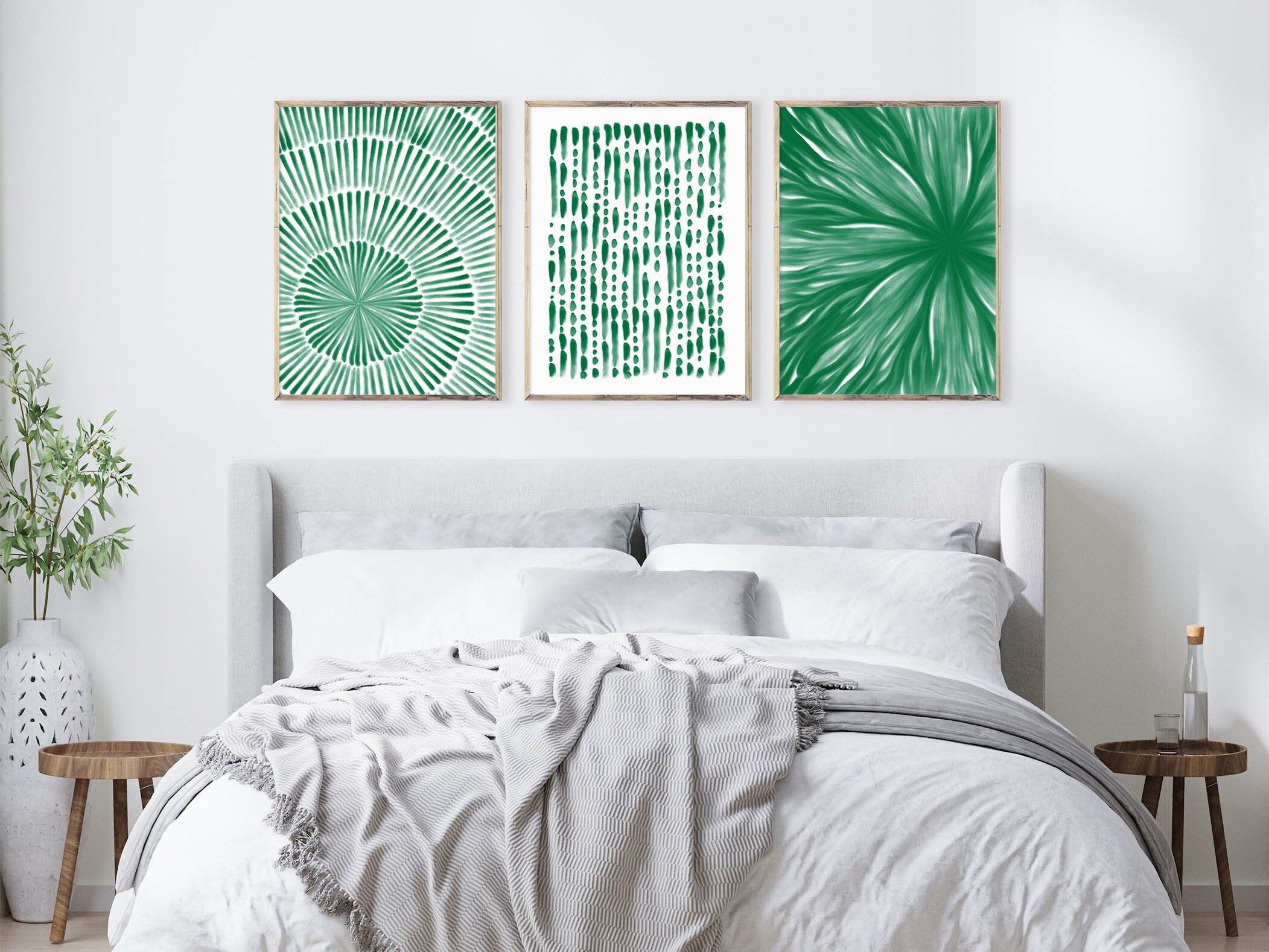 Emerald Green Wall Art Wall Decor Art Prints Set of 3 - Etsy