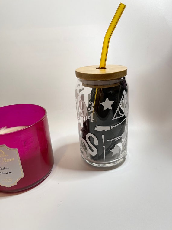 Magical 16 OZ Beer Can Glass W/ Lid + Straw, Pretty Inspired Gifts,  Personalized Gifts, Free Straws, Custom, Holiday, Custom - Etsy