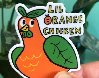 Lil Orange Chicken Sticker