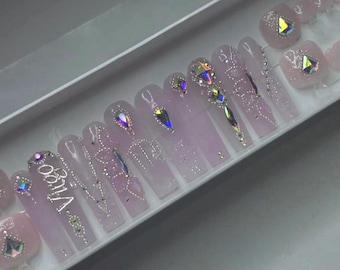 Virgo Press on nails & toes