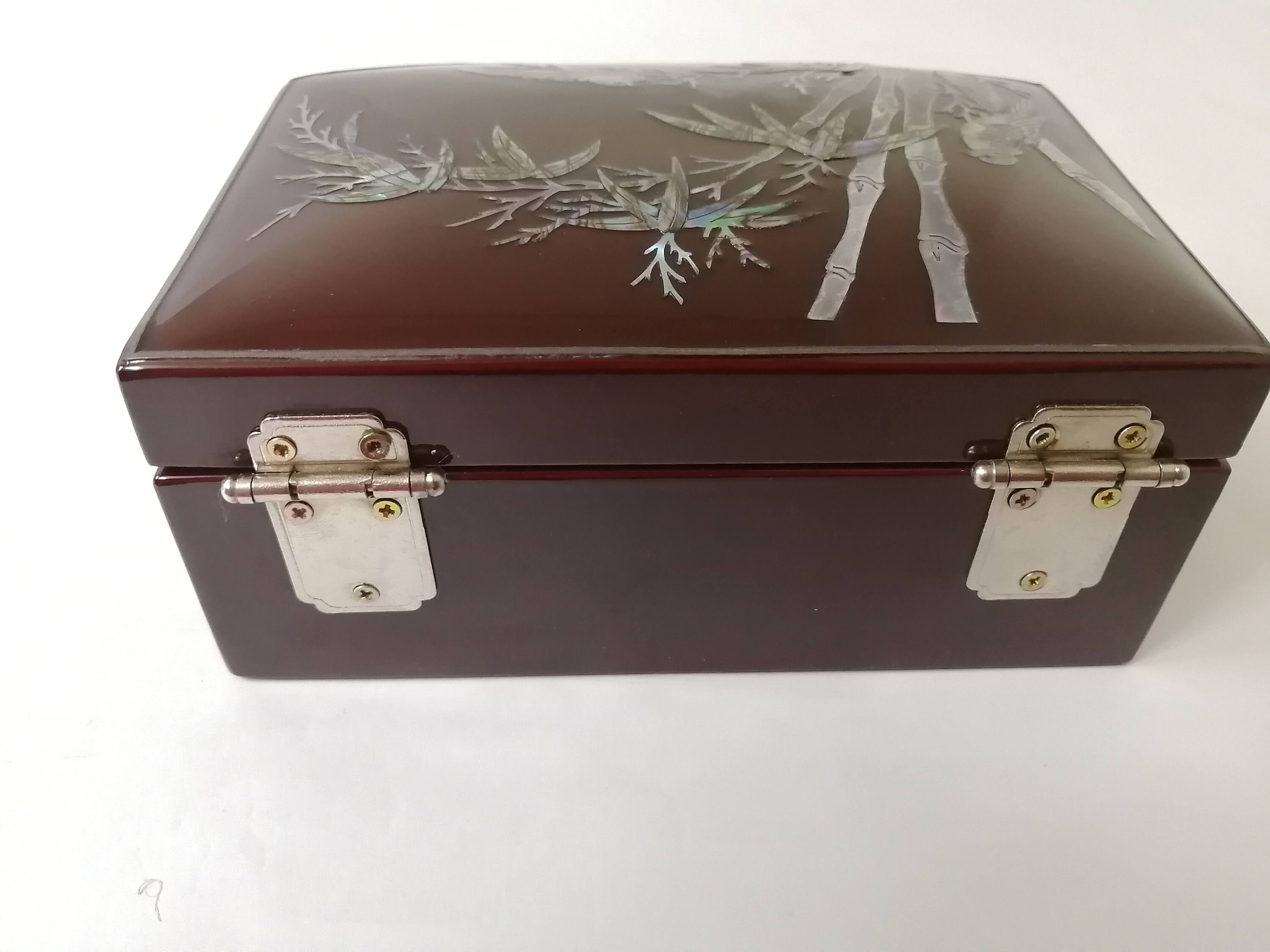 Japanese vintage Lacquer ware jewelry box Japanese Antique Etsy