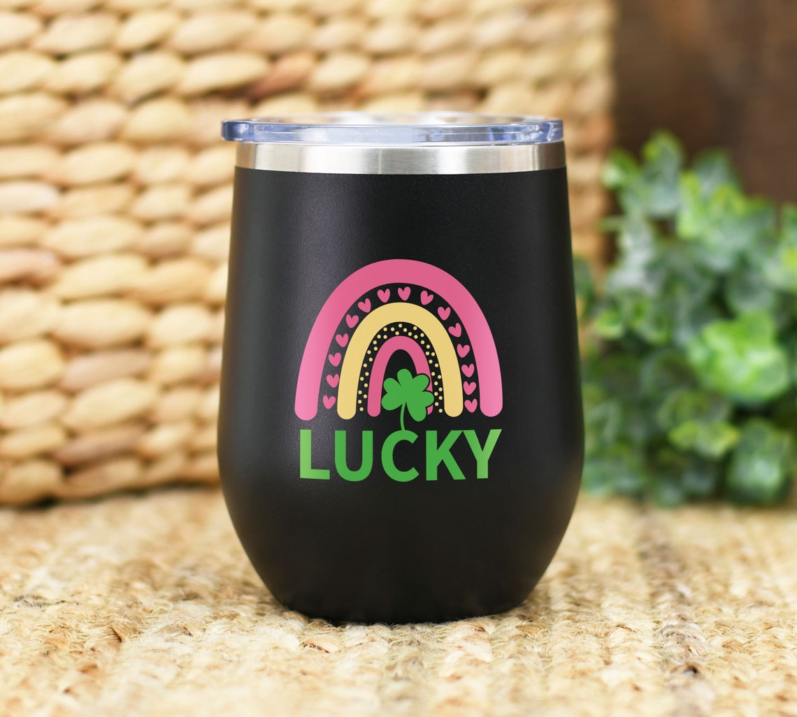 Download Rainbow St Patricks Day Svg Rainbow shamrock SVG Lucky ...