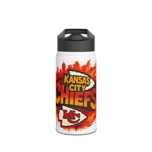Kansas City Chiefs Stainless Steel Water Bottle