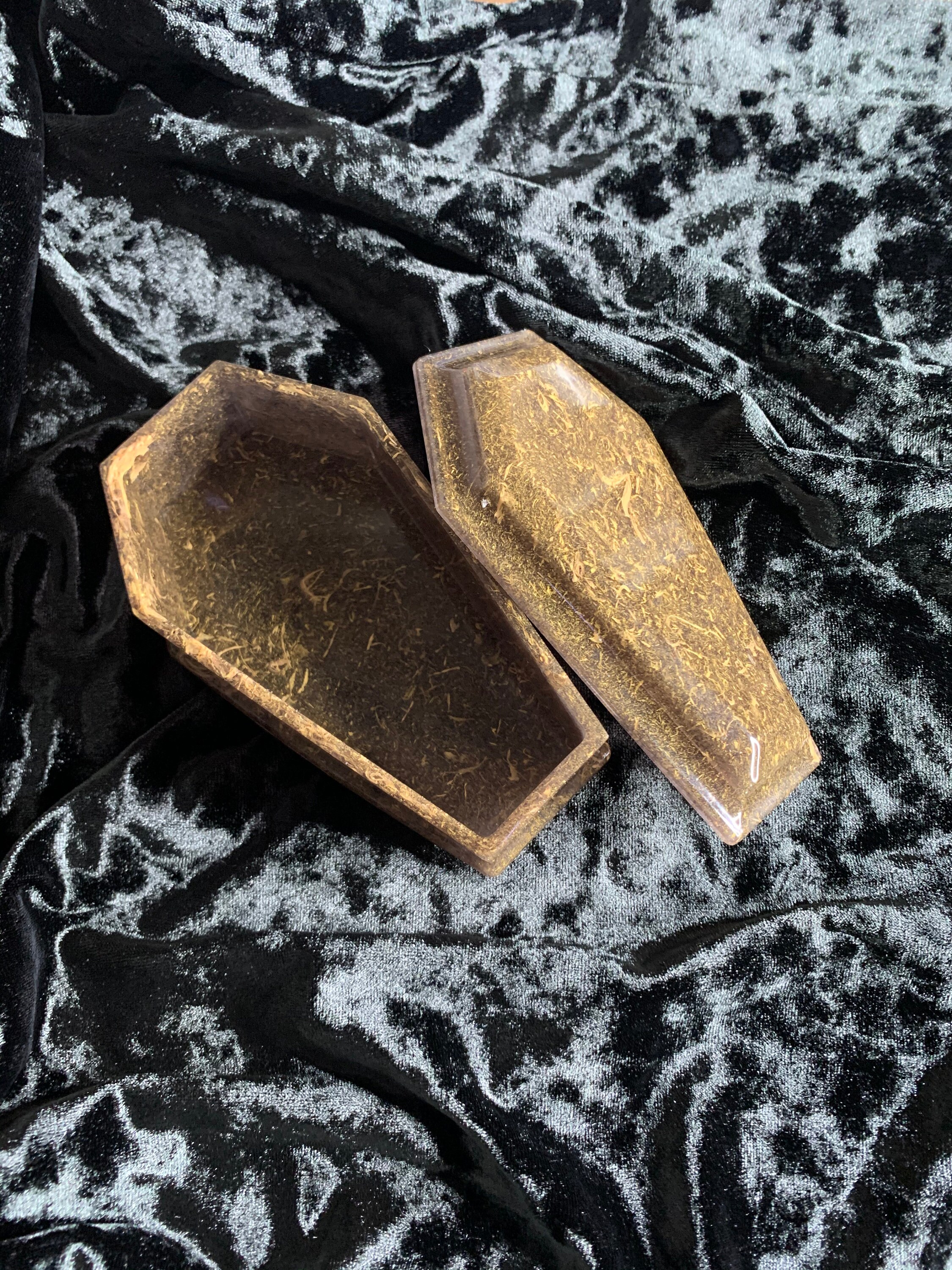 Coffin box with lid Etsy