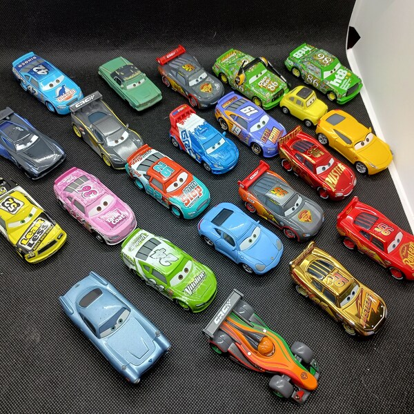 Collection of Cars Movie diecast cars