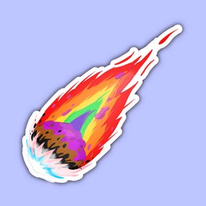 Pride Cosmos Stickers (LGBTQ, Trans, Bisexual, Asexual, Lesbian, Pansexual, Genderqueer)