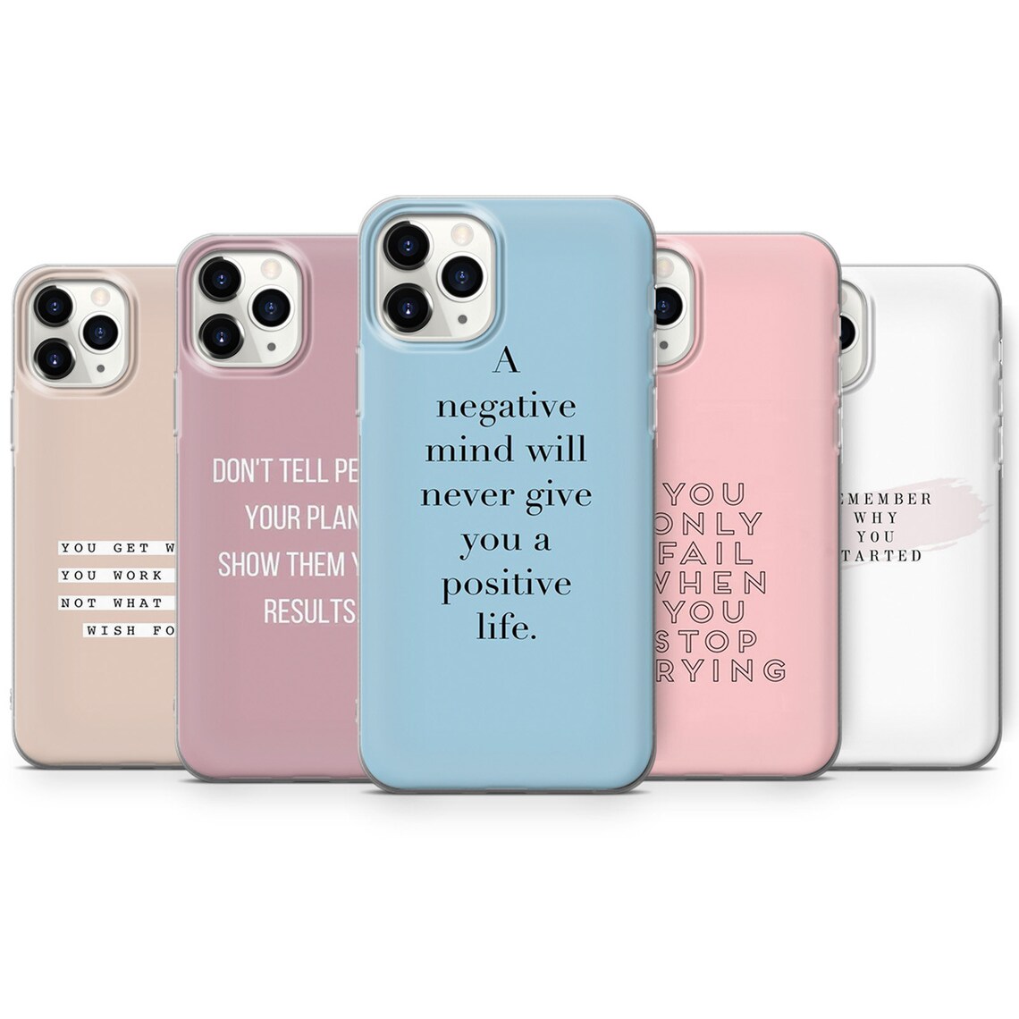 Inspirational Quotes Phone Case For iPhone 11 Pro 7 8 X XS XR Etsy