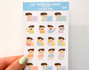 Working Girl Sticker Sheet | Planner Stickers