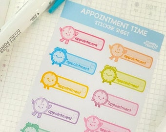 Planner Appointment Stickers | Functional Stickers