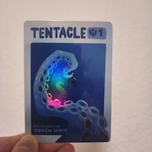 Riftbound TCG Holographic Trading Card Tokens Tentacle Token