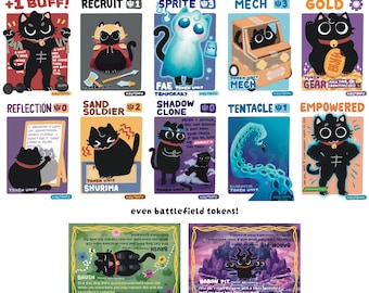 Riftbound TCG Holographic Trading Card Tokens