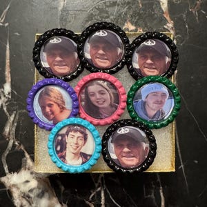 Personalized Croc Charm, Photo Shoe Charm, Color Croc Charm, Rip Charm, Custom Crocs, Croc Jibbitz, Charm Set, Valentines Day, Gift For Her