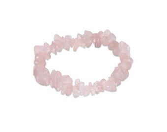 Pulsera De Cuarzo De Rosa Natural Pulsera De Calcárea De De Pulsera De Cuarzo De Rosa Natural Pulsera De Calcárea De De