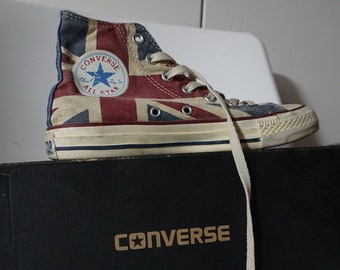 converse uk flag vintage