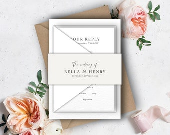 Personalised Belly Bands - Bella