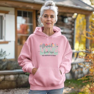 Faith Hope and Love Hoodie, Faith Hope Love Shirt, Cute Bible Verse Hoodie, Religious Gift, 1 Corinthians 13 Sweatshirt, Christian Clothing,