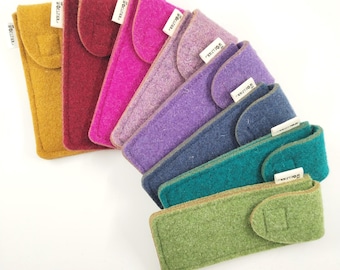 Fundas coloridas para navajas de bolsillo hechas de fieltro de lana de alta calidad para el cuchillo de trinchar infantil Opinel