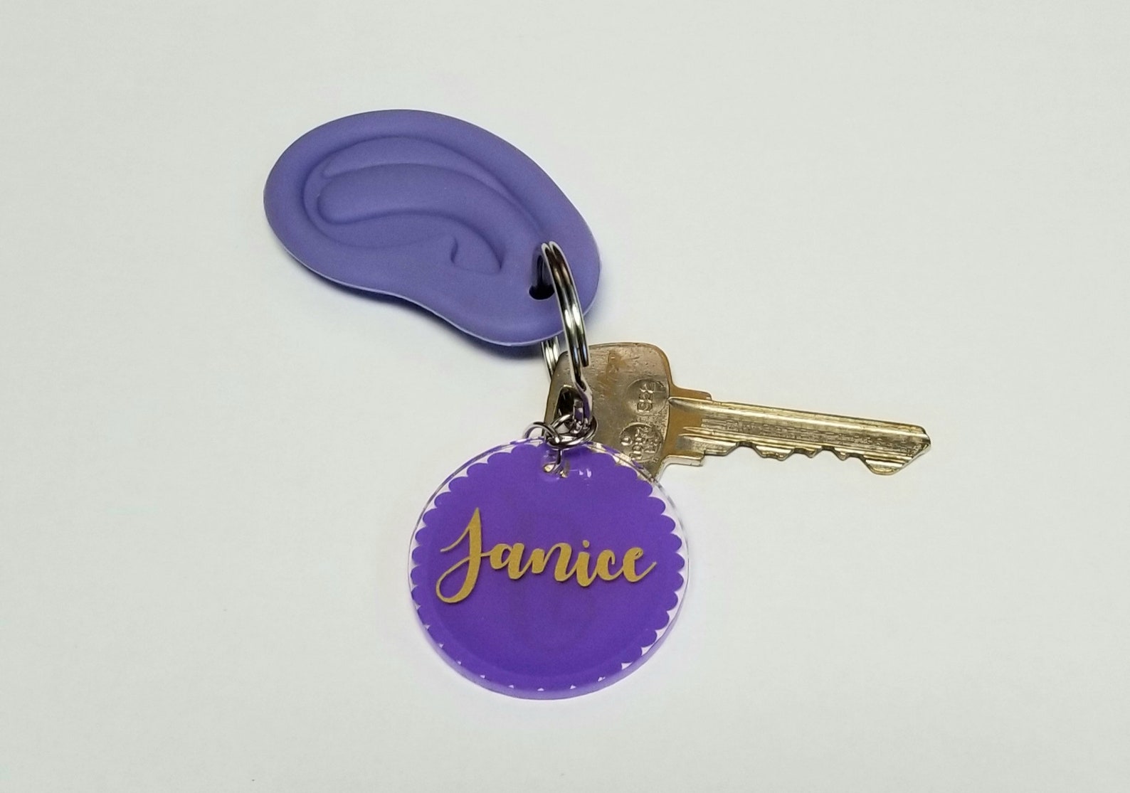 Ear Shaped Keychain Audiology Gifts Customized Ear Keychain Etsy