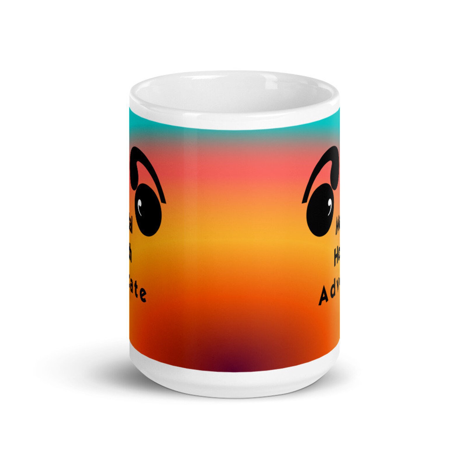 Glossy mug mental health advocate | Etsy 