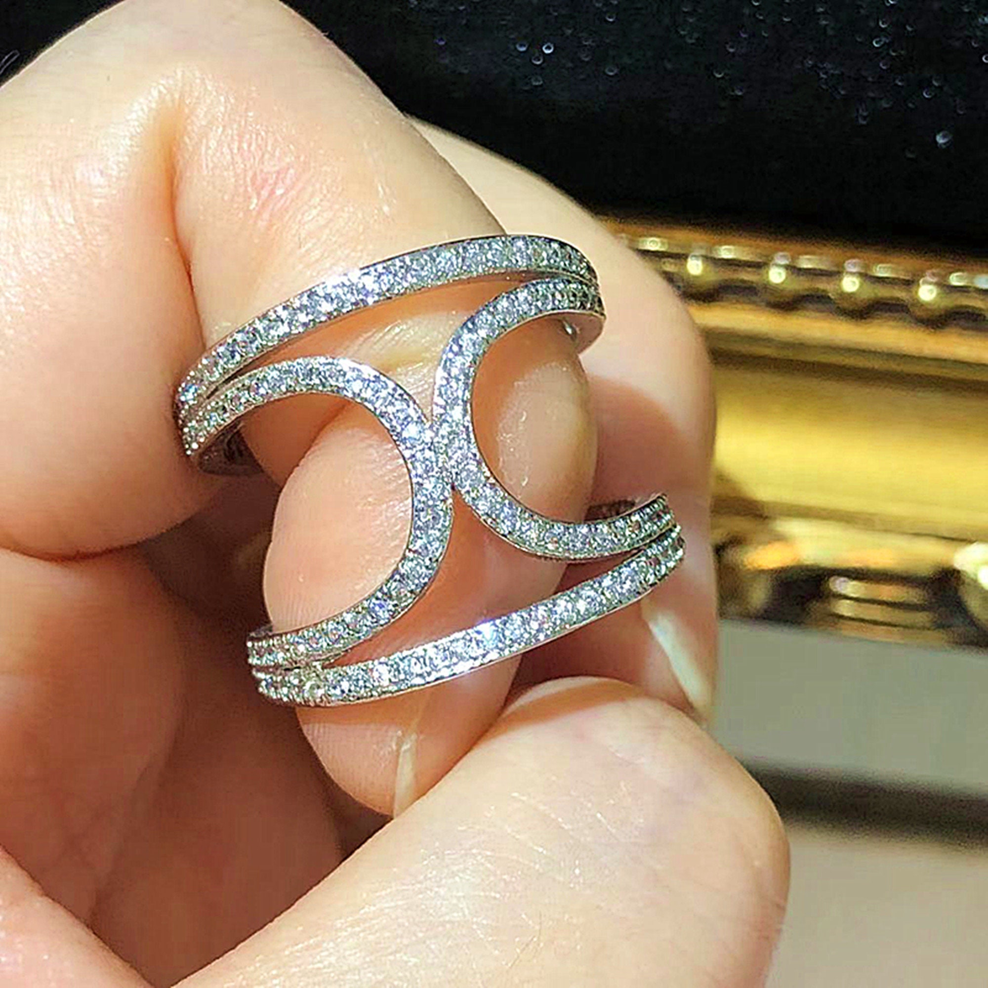 Chanel hotsell inspired ring