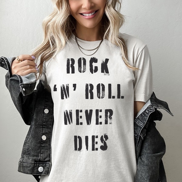 Rock N Roll T Shirt - Etsy