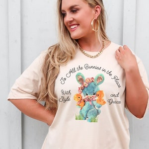 Easter Shirt 90s Songs Shirts Easter Bunny Tshirt Easter T-Shirt Easter Basket Stuffer Teen Easter Gift Mommy and Me Easter Bunnies